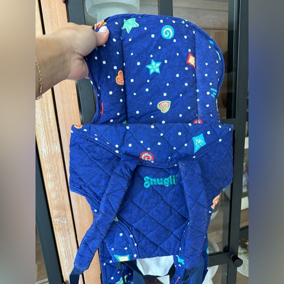 Vintage 1999 Snugli Baby wearable double comfort evenflo nostalgia stars front - Picture 3 of 8
